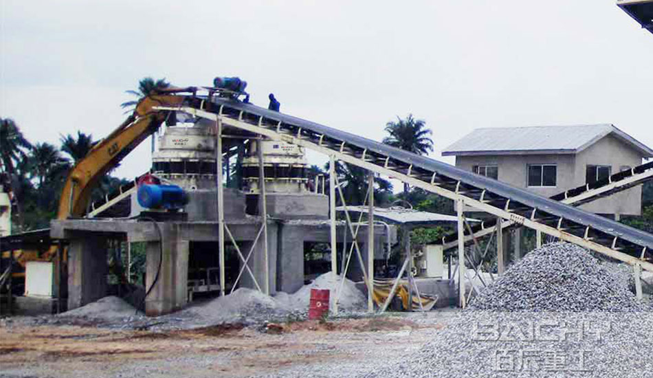 300 tph Andesite crusher plant in Indonesia