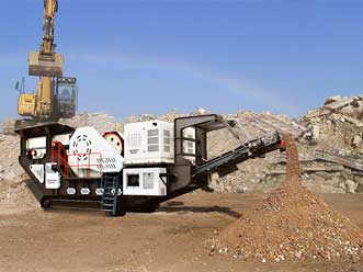 tracked jaw crusher for sale