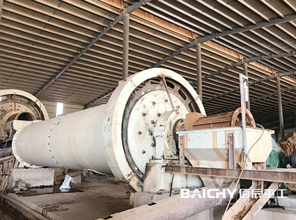 Clay Ball mill Plant in Vietnam