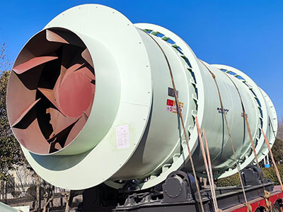 triple pass drum dryer