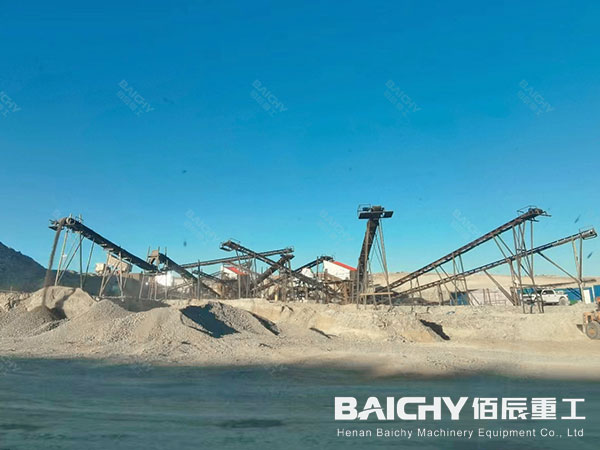 3 stage crushing plant