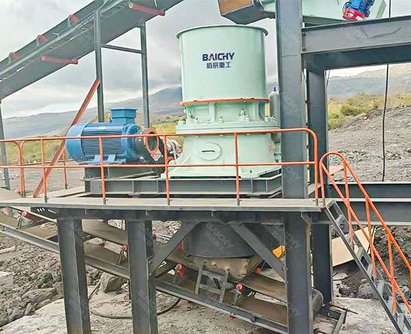 gyratory cone crusher