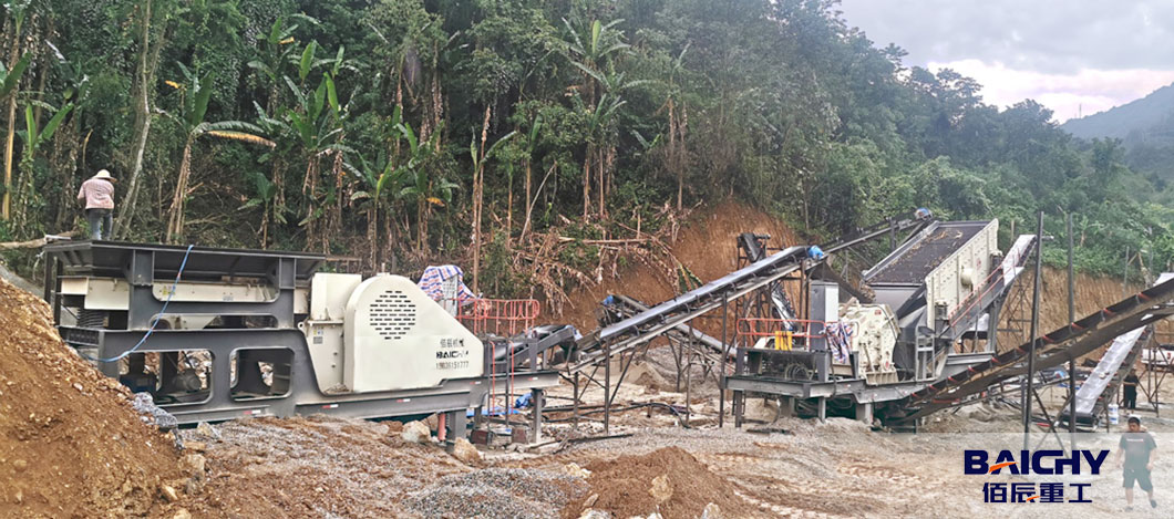 100tph-mobile-crusher plant in Indonesia02