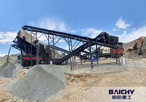 Wheel-Mounted Mobile Stone Crushing Station