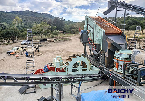 Baichy Mobile Sand Making Plant Installed Successfully In Hondarus