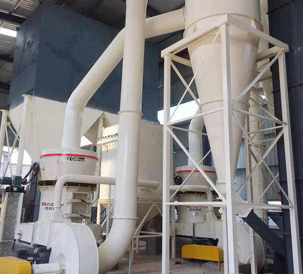 gypusm powder production plant