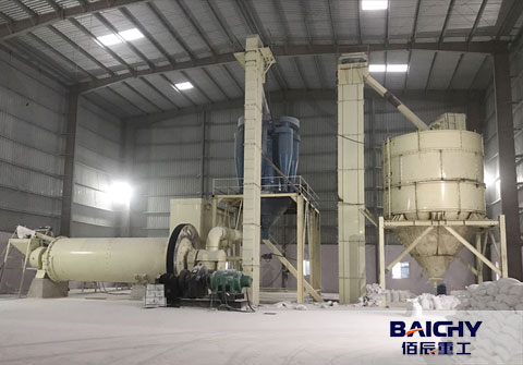 Feldspar powder grinding mill plant in Gujarat, India