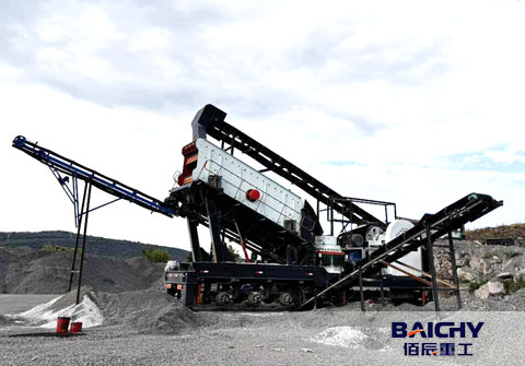 Mobile Jaw and Cone Crushing Plant for Limestone Crushing