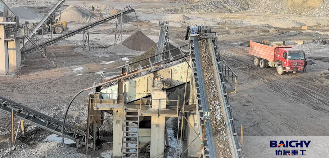 stages-in-crusher-plant-Screening and Sorting