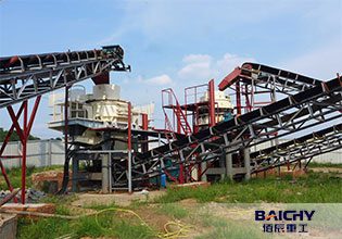 Types of river pebble sand making machine