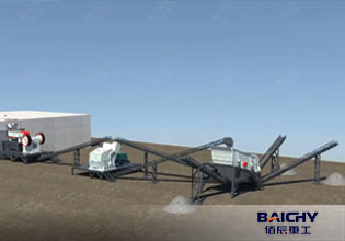 Limestone aggregate crusher plant - stationary and mobile type