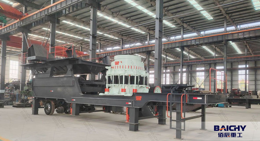 Mobile-Cone-Crusher-For-Crushing-Basalt