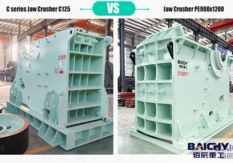 Primary Crushing Equipment Jaw Crusher C125 vs 900X1200