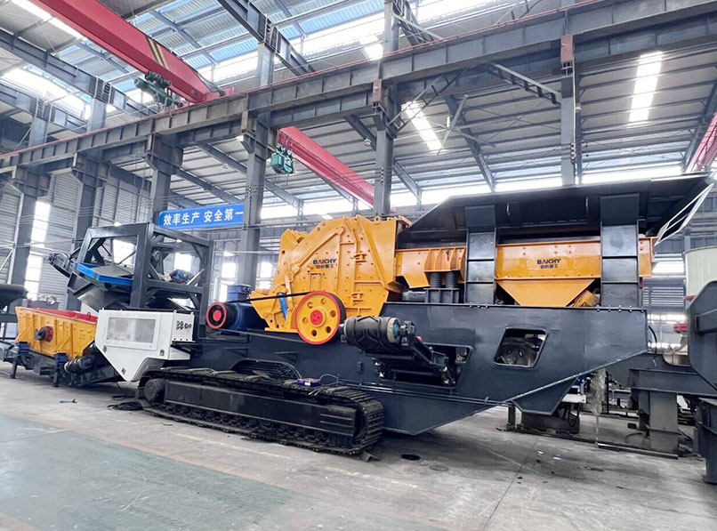 Crawler Impact Crusher Plant