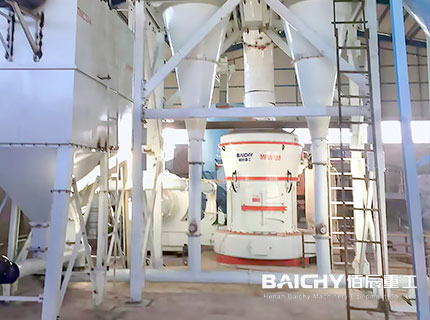 Ryamond Mill Plant MTW138 For Manganese Ore