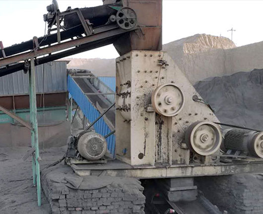 two stage hammer mill crusher site