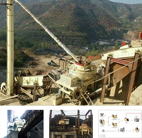 Sand making plant