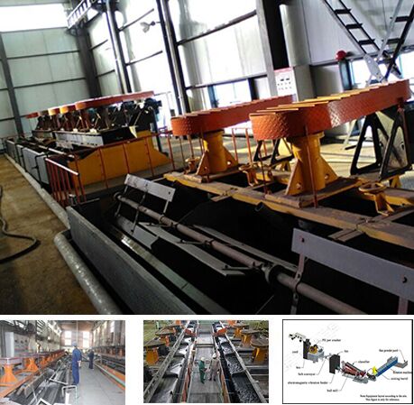 Flotation process plant
