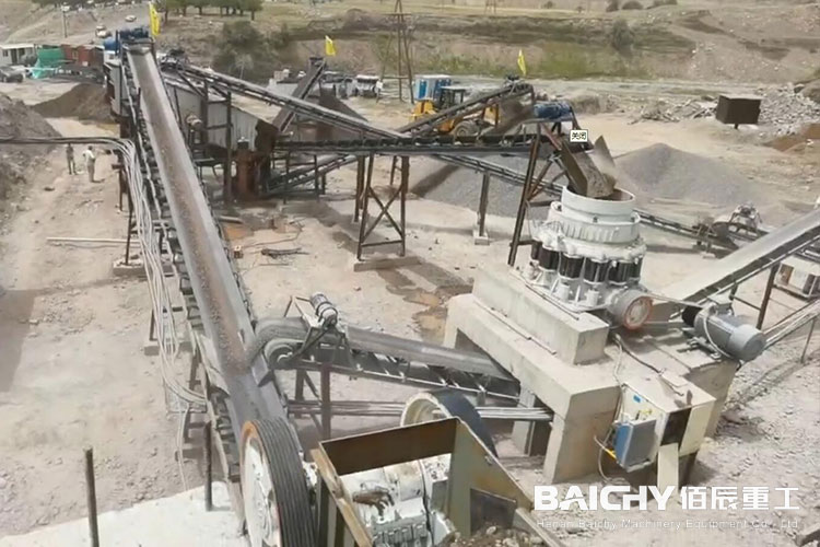 Aggregates production plant in Kyrgyzstan