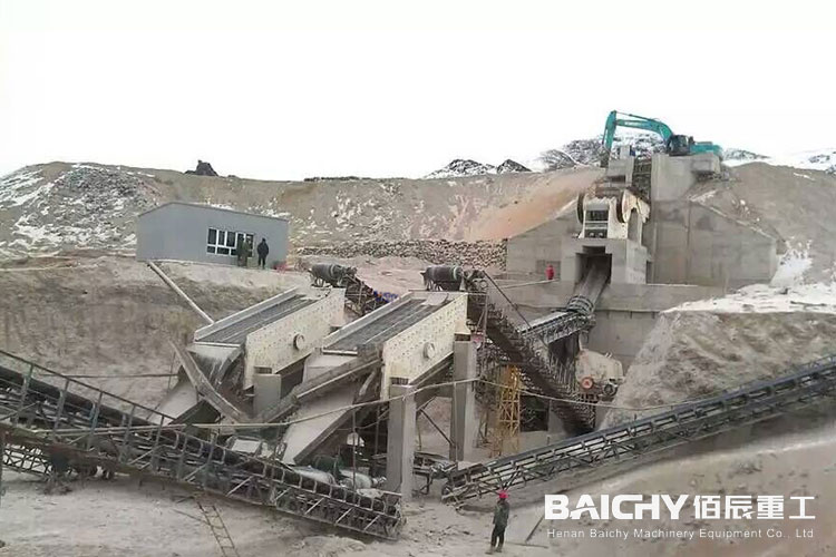 Aggregates production plant 180-250tph