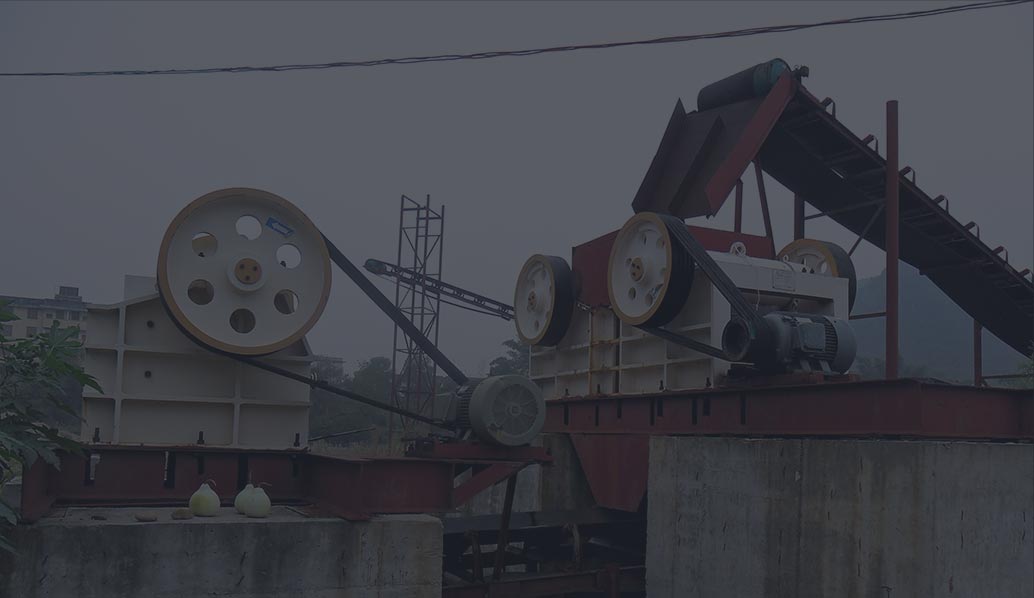 Granite stone crushing palnt