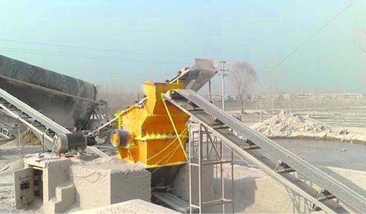 Sand soil bulk VSI sand making plant