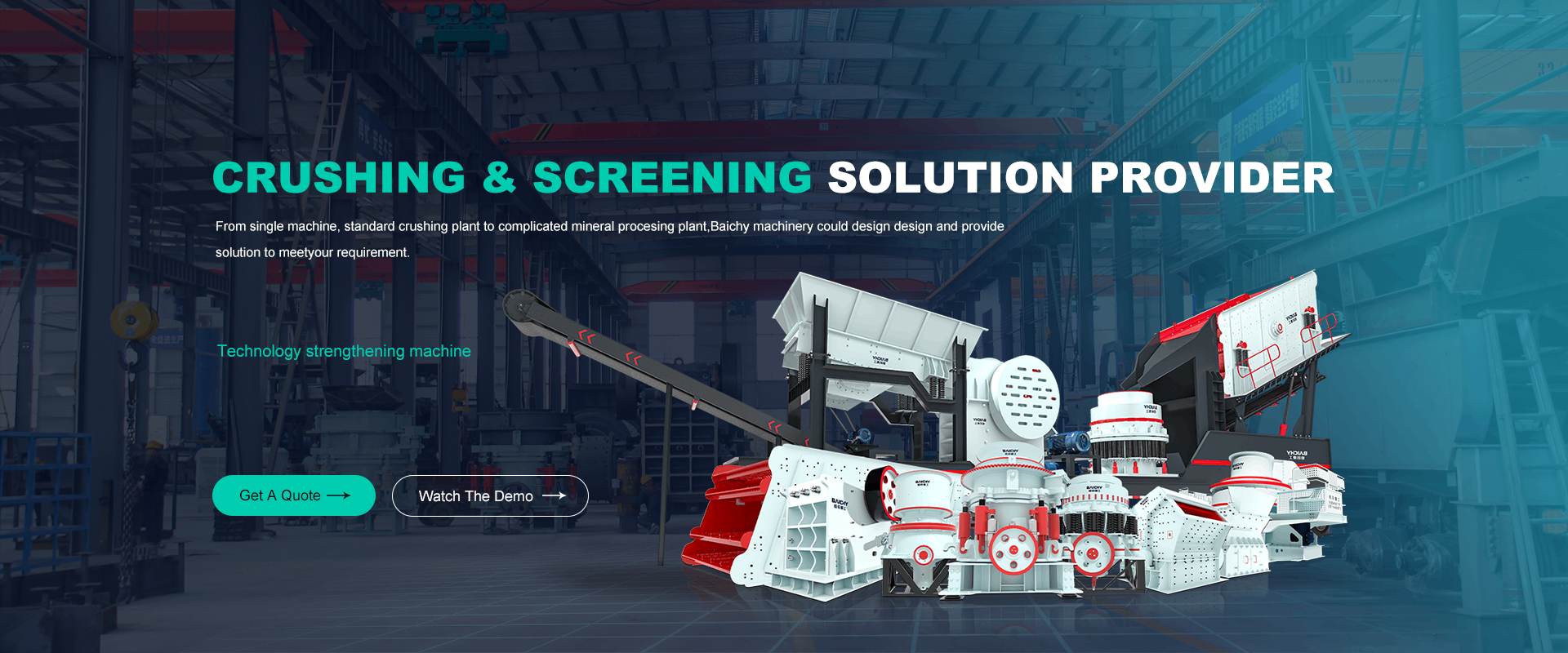Crushing & Screening Solution Provider