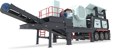 Tyre Mobile Jaw Crusher Plant